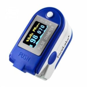 Fingertip Pulse Oximeter – Blood Oxygen Saturation & Heart Rate Monitor