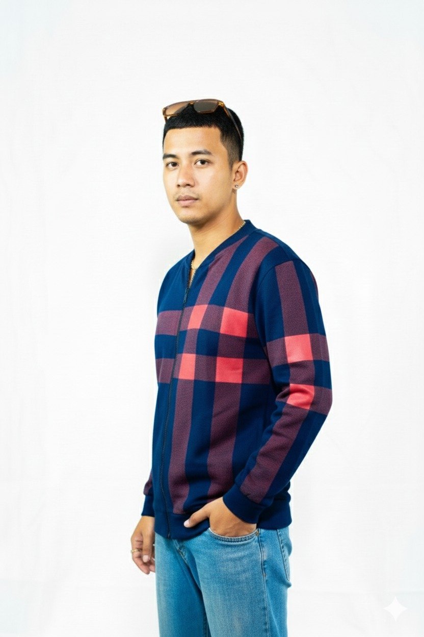 Classic Zipper Winter Jacket for Men - Image 2