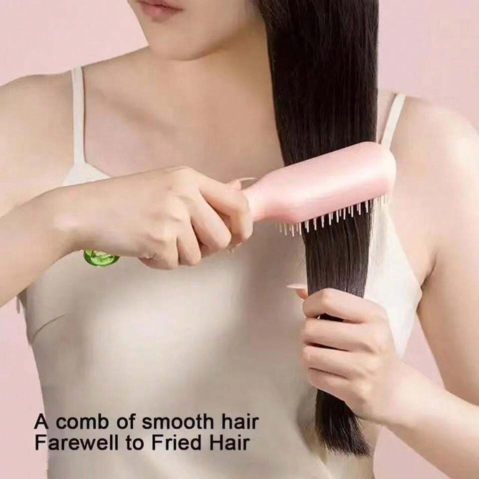 Self cleaning hair comb (random color) - Image 9