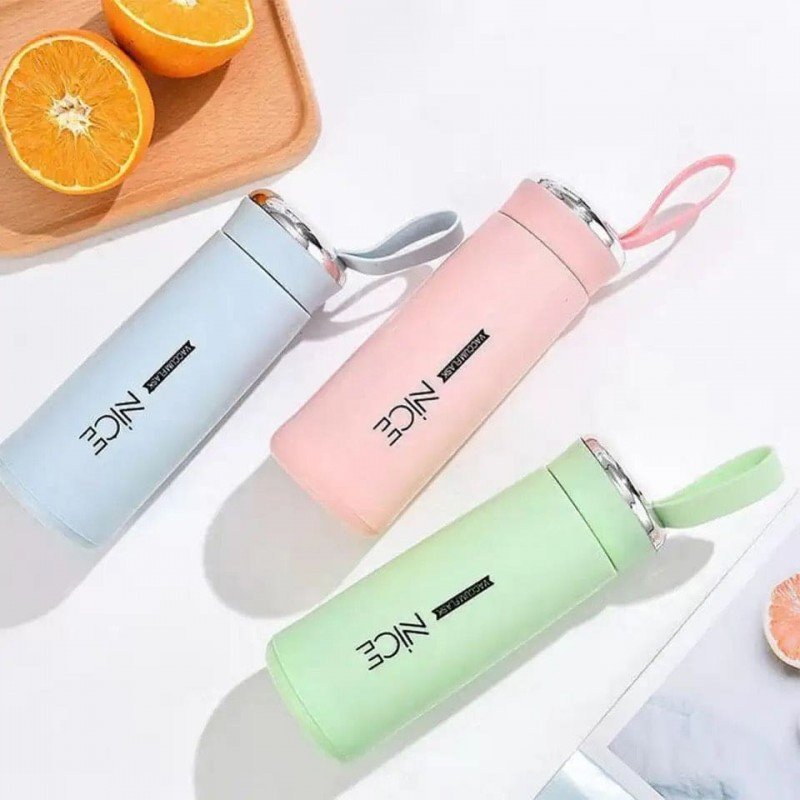 Mini Vacuum Flask Glass Water Bottle - Image 3