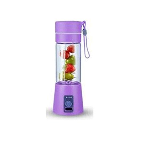 Portable Mini 6 blade Juicer blender | Outdoor Juicing Cup (380ml) - Rechargeable (Random Color) - Image 2