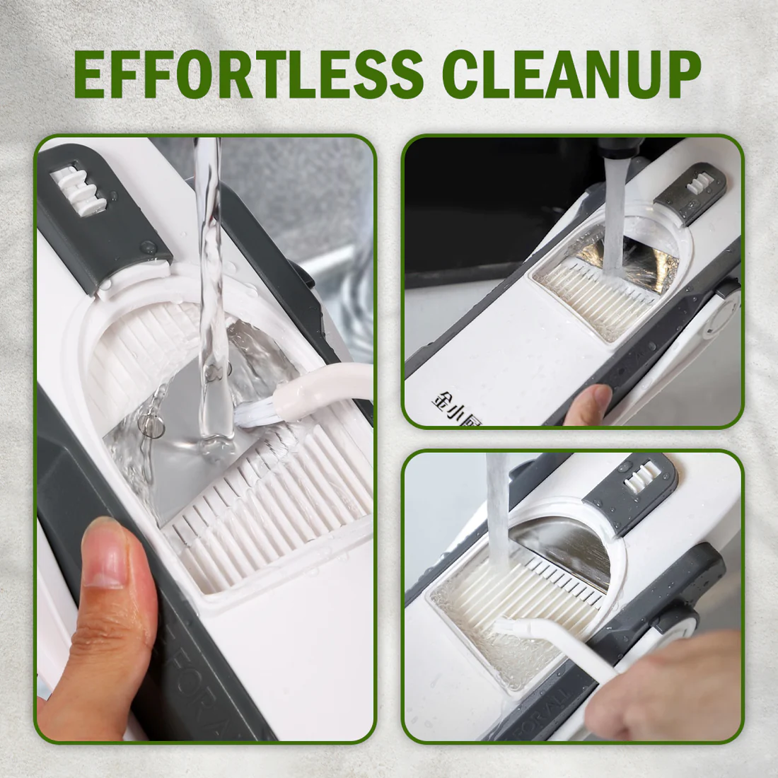 Mandoline Vegetable Cutter Slicer Chopper | Multi-function Cutter Vertical Vegetable Cutter Kitchen Shredder Grater single blade (random color) - Image 5