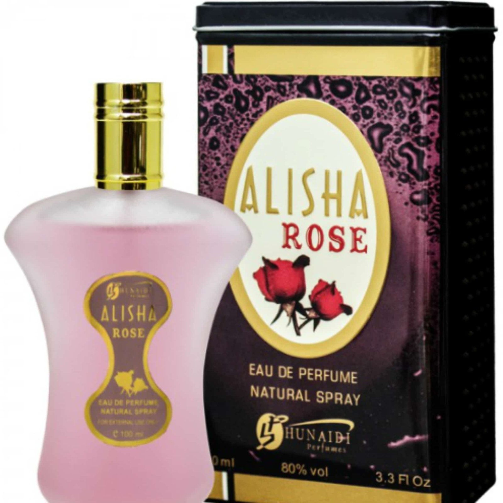 Alisha Rose Perfume By Hunaidi For Women EDP 100ml Elegant Long Lasting Floral Fragrance - Image 3