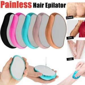 Crystal Hair Remover Easy Smooth Skin Solution For Effortless Hair Removal And Gentle (Random Color)