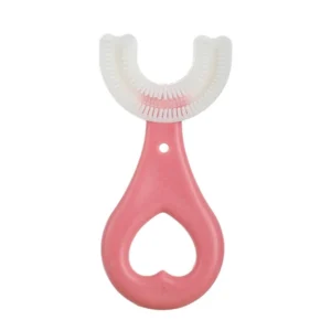 1 PC - 360 Degree U-Shaped Baby Toothbrush Children Child Toothbrush Teethers Baby Brush (Random Color)