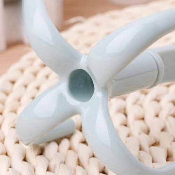 1Pcs Rotatable Hook Wardrobe Bag Rack Organizer Holder for Closet Scarf Belt Shoes Hanging (Random Color) - Image 2