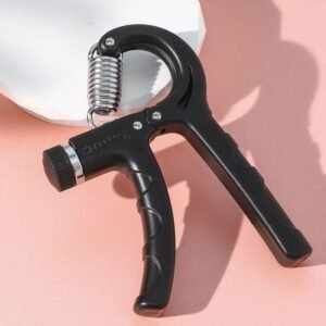 Hand Grips Strengthener – Adjustable Arm, Finger & Wrist Exerciser for Men & Women - Without (Random Color)