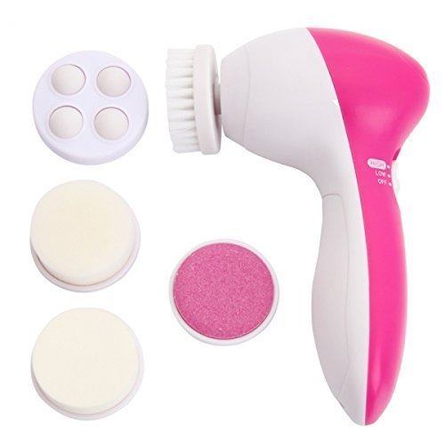 7 in 1 Facial Electric Cleanser and Massager, Face Massager Machine, Skin Electric Cleanser, Scrub Beauty Device Scrubber, Beauty Care Brush for Removing Blackhead Exfoliating and Massaging, Beauty Tool Device - Image 4