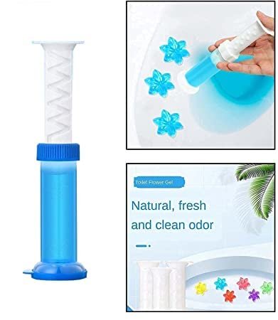 Toilet Cleaning Stamp Gel Toilet Injection Gel Flower Bathroom Cleaner Toilet Gel (random - Image 15