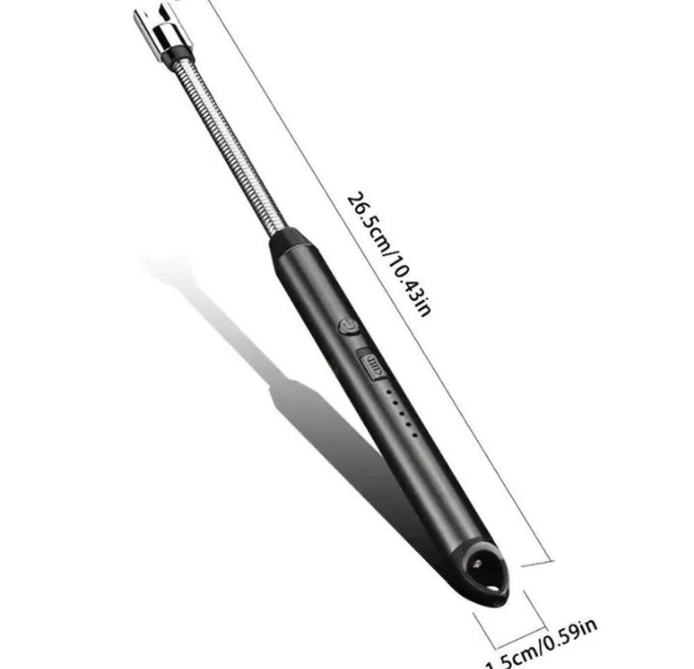 Rechargeable USB Electric Candle Lighter – Windproof Flameless Plasma Arc Lighter with 360° Flexible Long Neck - Image 8