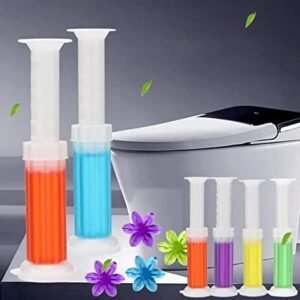 Toilet Cleaning Stamp Gel Toilet Injection Gel Flower Bathroom Cleaner Toilet Gel (random