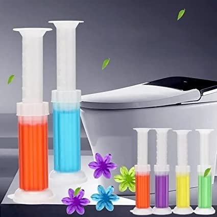 Toilet Cleaning Stamp Gel Toilet Injection Gel Flower Bathroom Cleaner Toilet Gel (random
