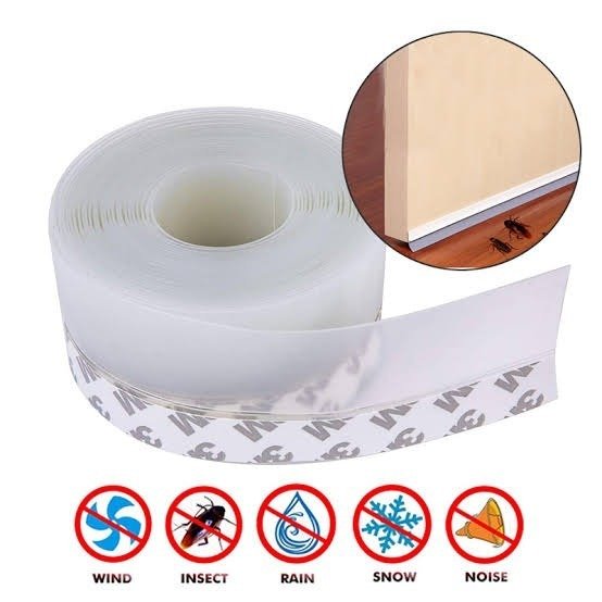 5M Flexible Door Bottom Sealing Strip Mosquito and Mouse Kitchen Stopper Wind Dust Blocker - Image 4
