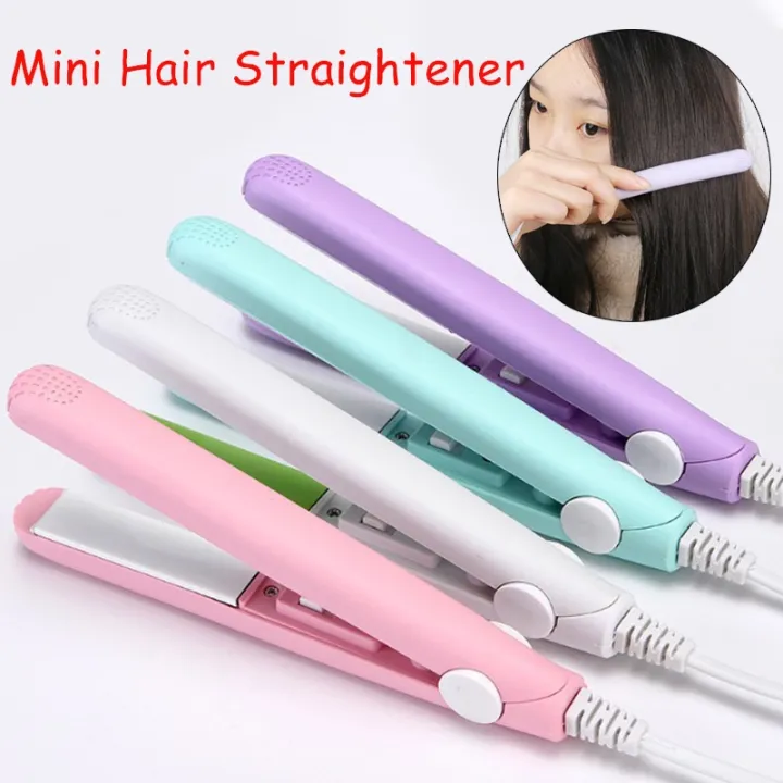 Mini Portable Hair Straightner / air smooth, silky, frizz-free and healthy. (random color) - Image 2