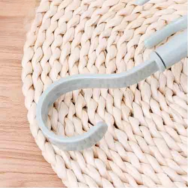 1Pcs Rotatable Hook Wardrobe Bag Rack Organizer Holder for Closet Scarf Belt Shoes Hanging (Random Color) - Image 4