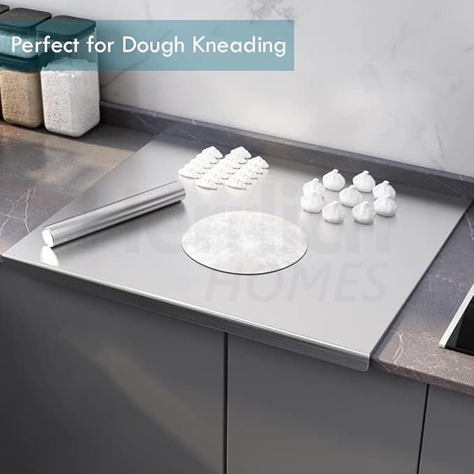 Stainless Steel Cutting Board! 🔪✨ Durable, hygienic, and easy to clean—perfect for all your chopping needs. A must-have for any chef! - Size: 41x33Cm - Image 12