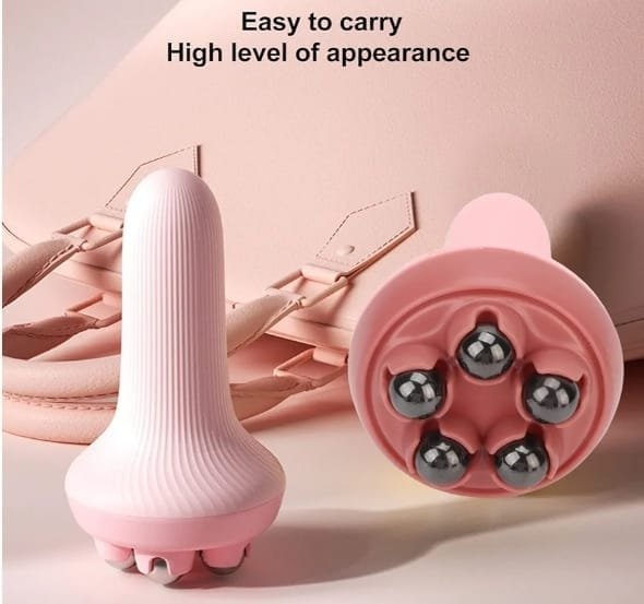 360 Roller Manual Hand Massager Handheld Massage Ball Full Body Pain Relief Neck Back Shoulder Leg And Foot (Random Color) - Image 4