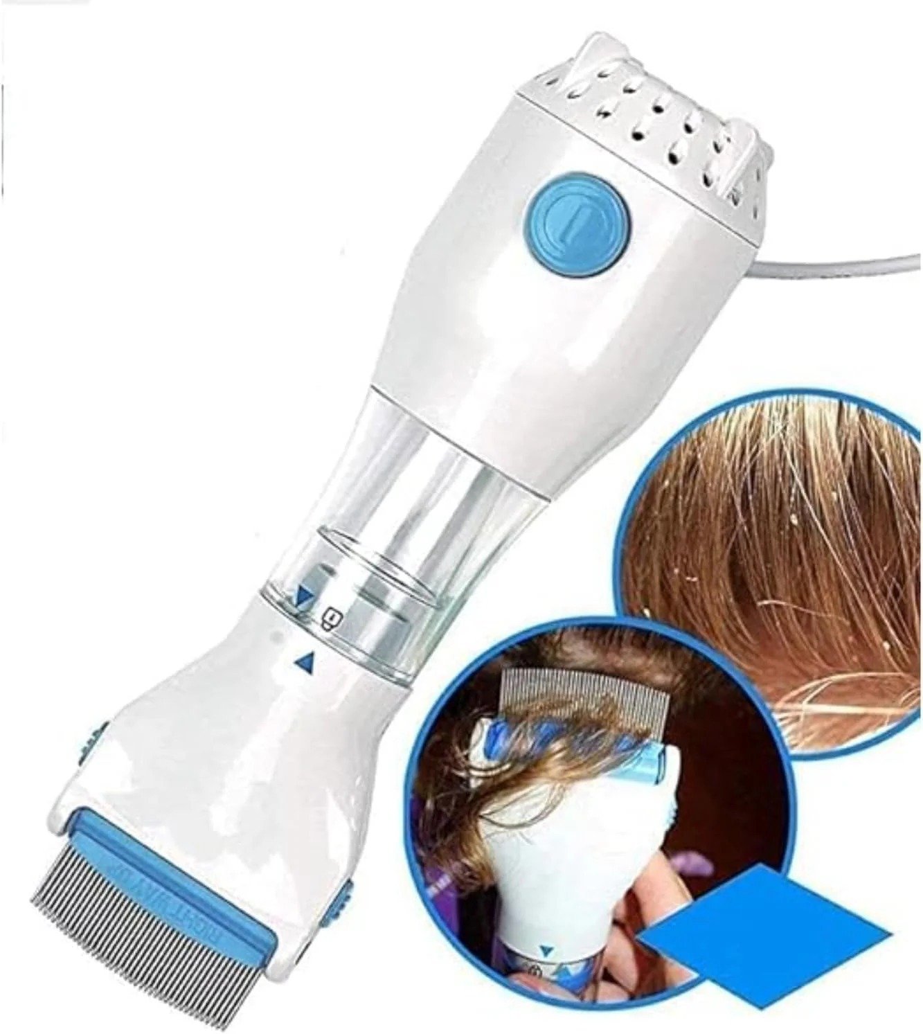 V Comb Electronic Head Lice Removal Machine With 4 Filters Anti Lice Device Safe Effective And Easy To Use - Image 2