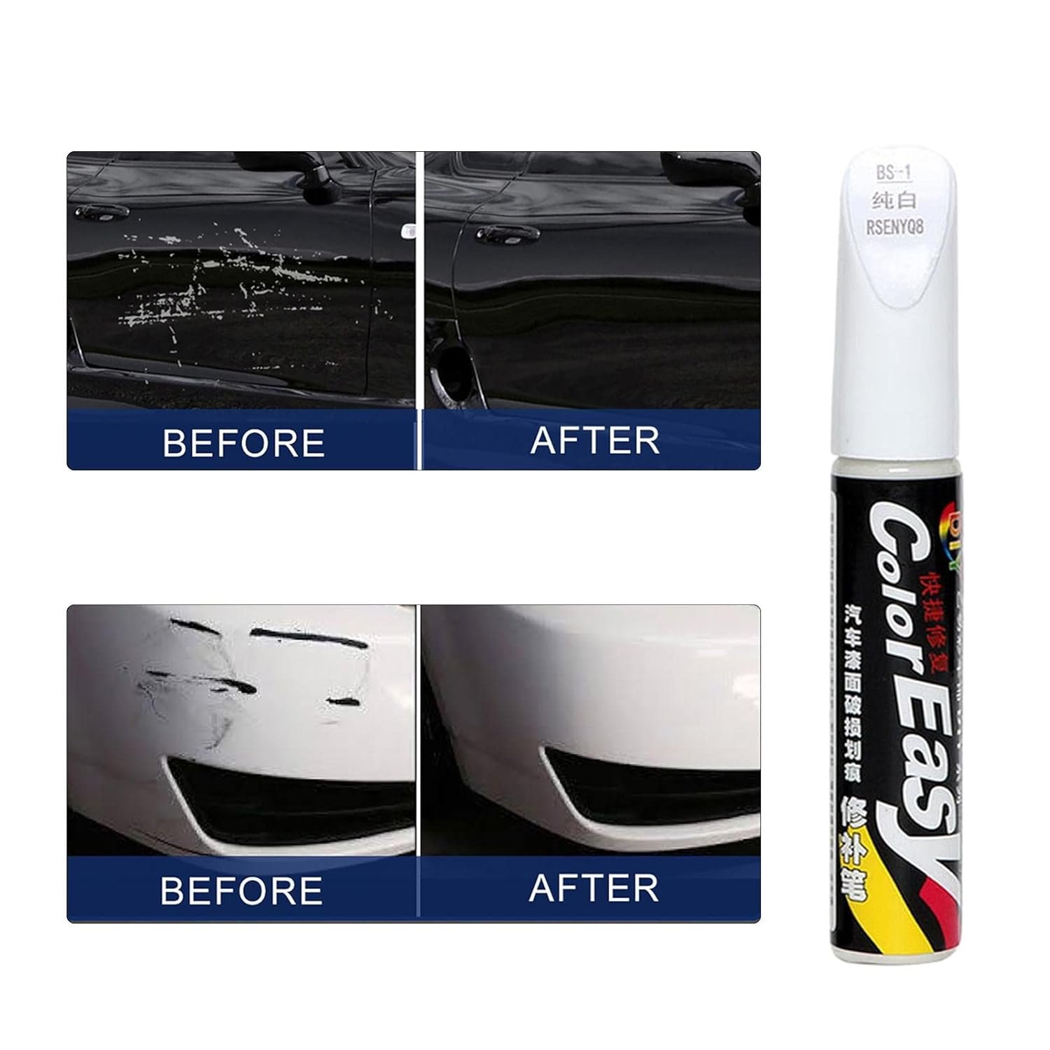 1 Pc Car Scratch Repair Pen, Deep Erase and Fill Scratches with Easy & Quick Paint Automotive Pen for Cars, Vehicles (Random Color) - Image 8