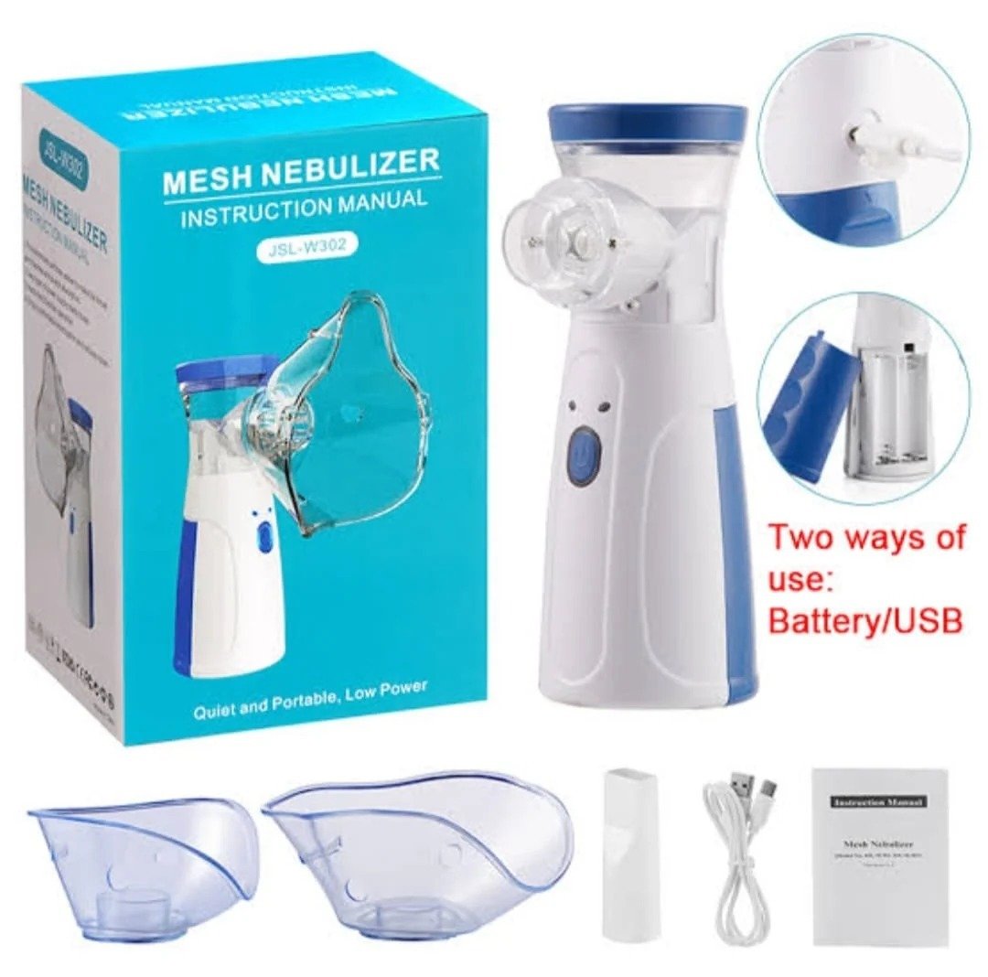 JSL-W302 Portable Mesh Nebulizer: Quiet, Low-Power Personal Inhaler for Efficient Respiratory Care - Image 3