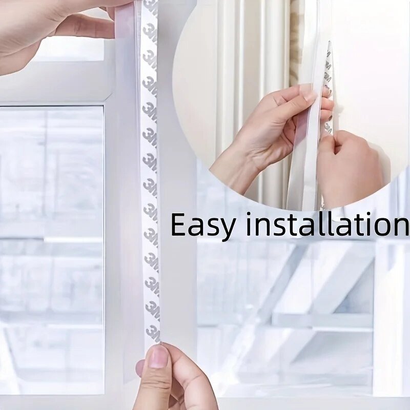 5M Flexible Door Bottom Sealing Strip Mosquito and Mouse Kitchen Stopper Wind Dust Blocker