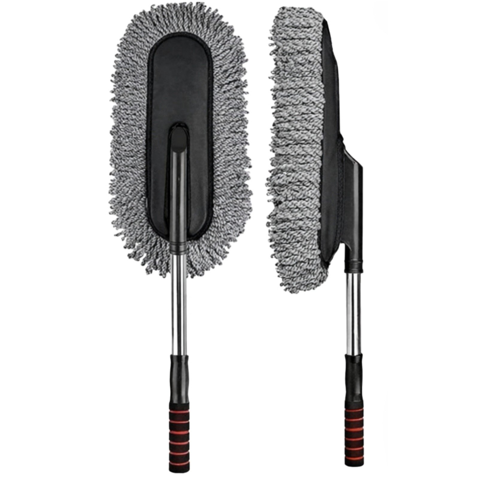 Car Wash Cleaning Brush Duster Dust Wax Mop Microfiber Telescoping Tool For Vehicle Exterior And Interior Cleaning - Image 6