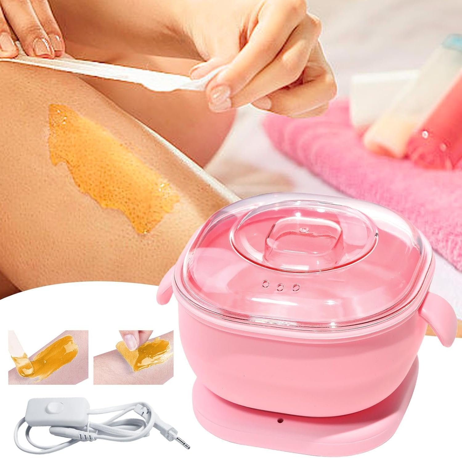 Wax Heater - Made With Silicone, Quick & Easy Hair Removal - Image 3