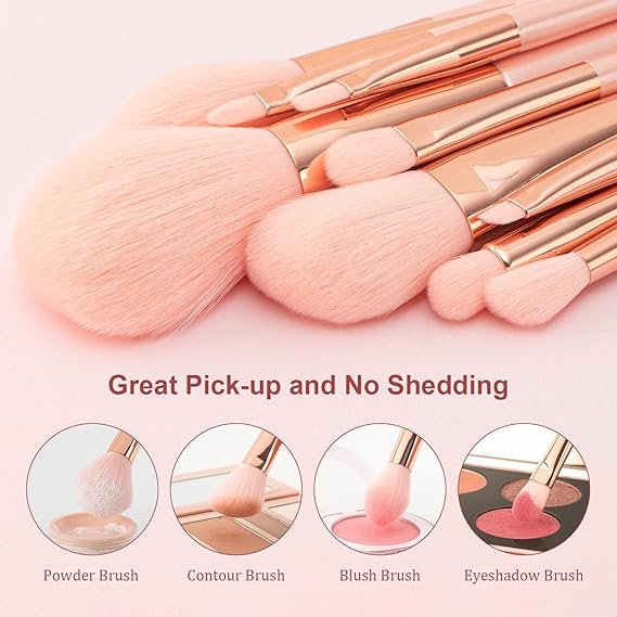 Sweet Beauty 07 PCs Makeup Brush Set (Random Color) - Image 2