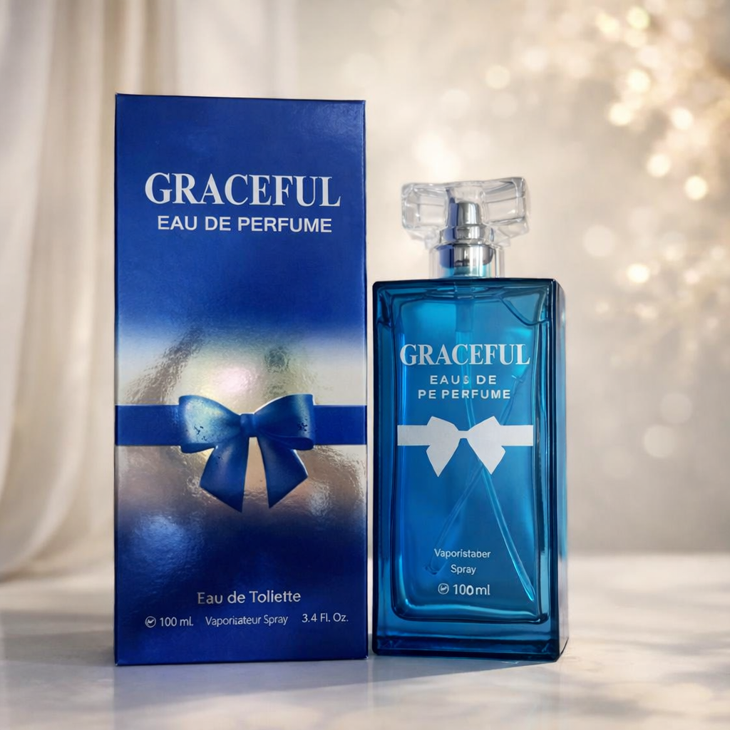 Graceful Premium Eau De Perfume For Women Long-Lasting Elegant Fragrance Spray – 100ml - Image 2
