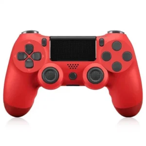 PS4 Wireless Controller Gamepad Doubleshock - Gaming Accessory Designed For Wireless Control And Daily Entertainment Routine - Red