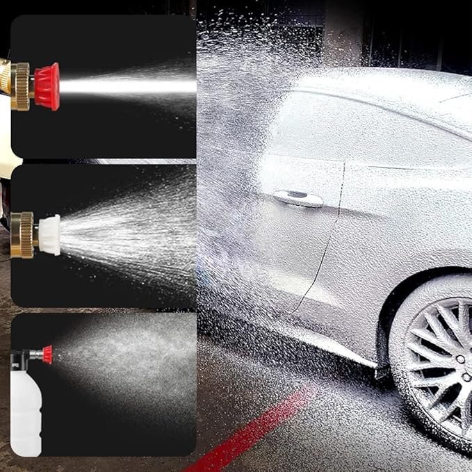 Automatic Cordless Car Wash Spray Gun | 48V High Pressure Lithium Battery | Wireless Foam Jet Washer (Single & Double Battery) - Image 3