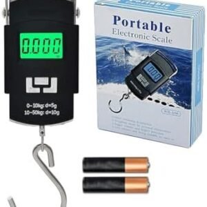 WH-A08 Portable Electronic Scale – 50kg Digital Hanging Luggage Scale
