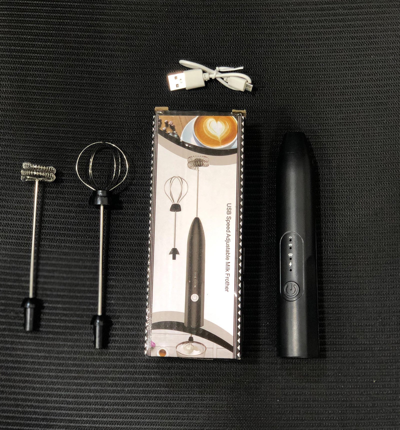 2 in 1 Coffee Beater Rechargeable Smooth Mixing Easy Use Compact Design Comfortable Handling - Image 3