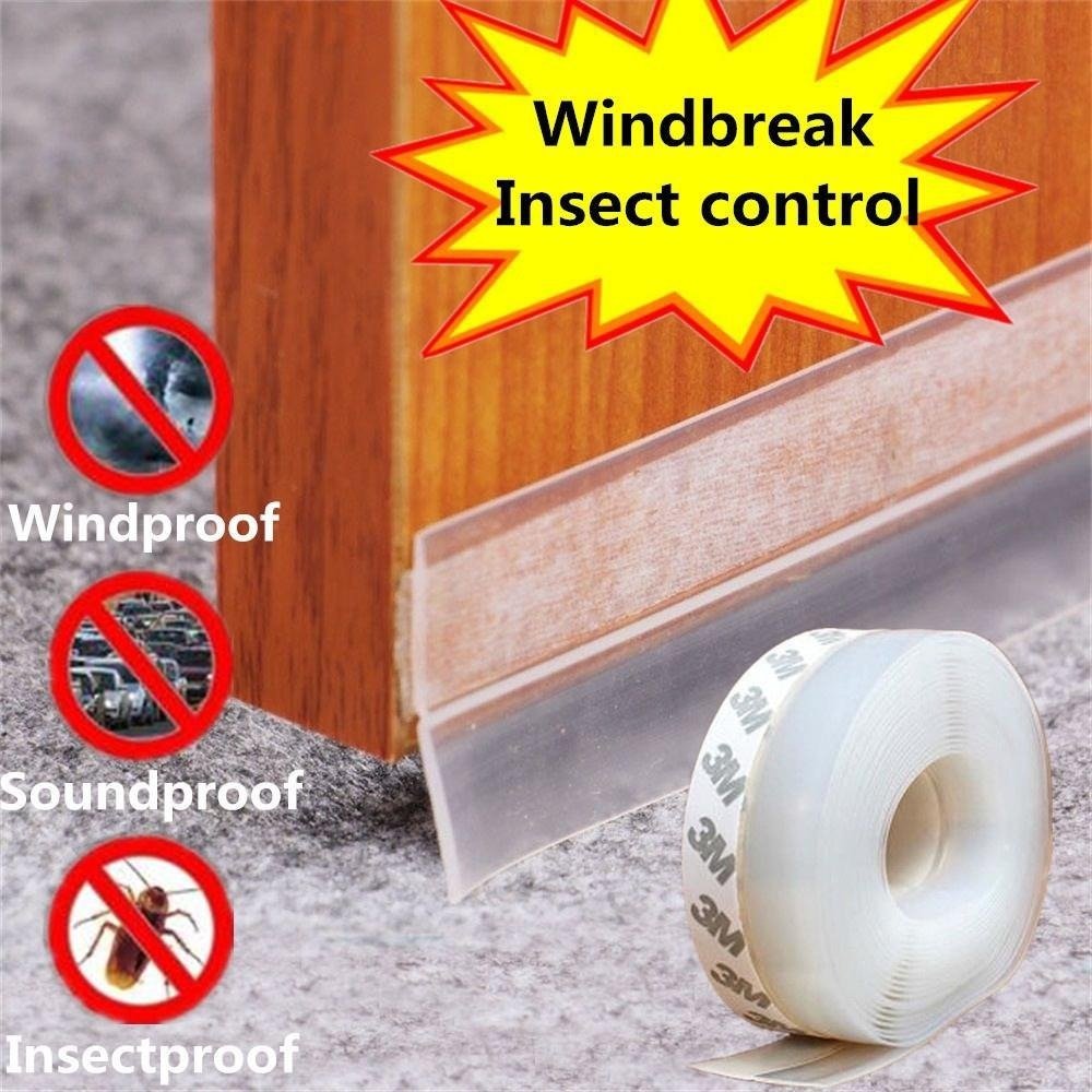 5M Flexible Door Bottom Sealing Strip Mosquito and Mouse Kitchen Stopper Wind Dust Blocker - Image 2