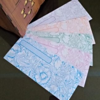 30 Pcs Eidi Note Size Envelopes – Mix Colors | Pakistani Currency Money Envelopes for Eidi, Weddings & Gift Giving | Without Adhesive Tape