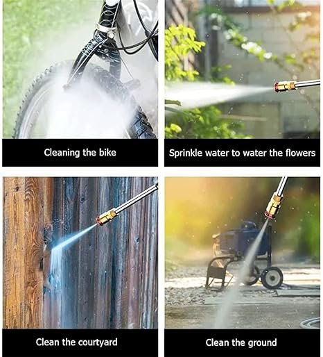 Automatic Cordless Car Wash Spray Gun | 48V High Pressure Lithium Battery | Wireless Foam Jet Washer (Single & Double Battery) - Image 5