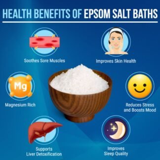 1Kg Epsom Salt Natural Mineral Fertilizer / Beauty Health
