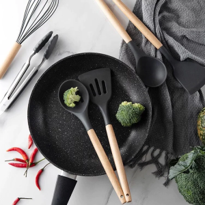 12 Pcs Silicone Cooking Utensils Kitchen Utensil Set (Random Color) - Image 12
