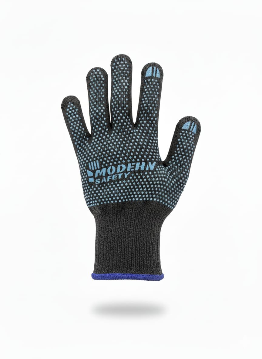 Knitted Winter Beanie, Neck Gaiter & Touchscreen Gloves Set - Image 7
