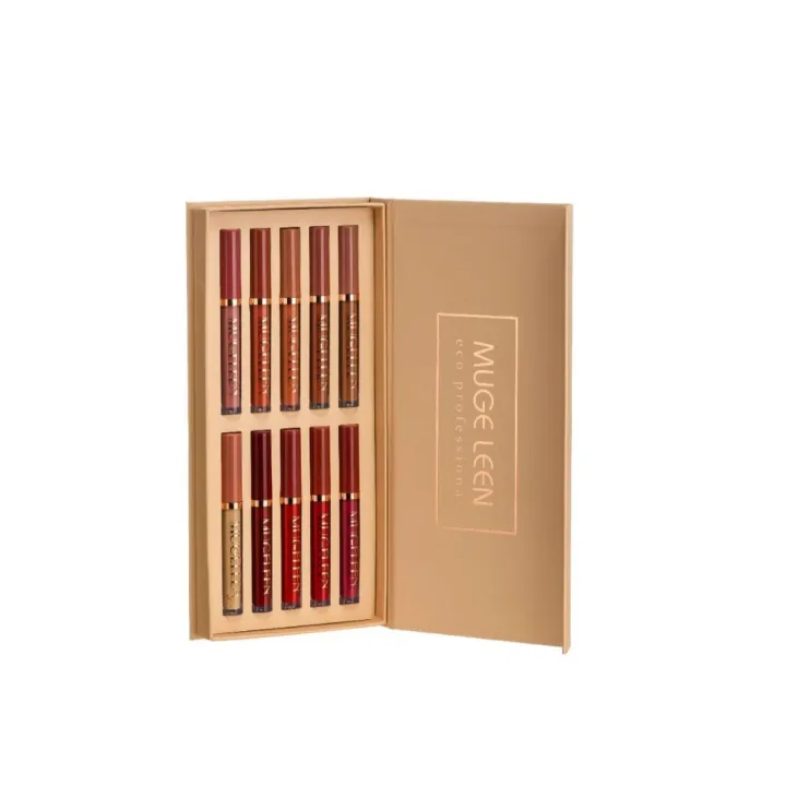 Mugeleen 12 Colors Lip Gloss Set - Image 4