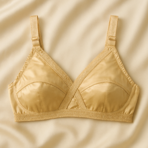Cotton Cross Style Plus Size Bra for Women – Comfortable Everyday Wear, Soft Breathable Fabric, Sizes 44, 46, 48, 50