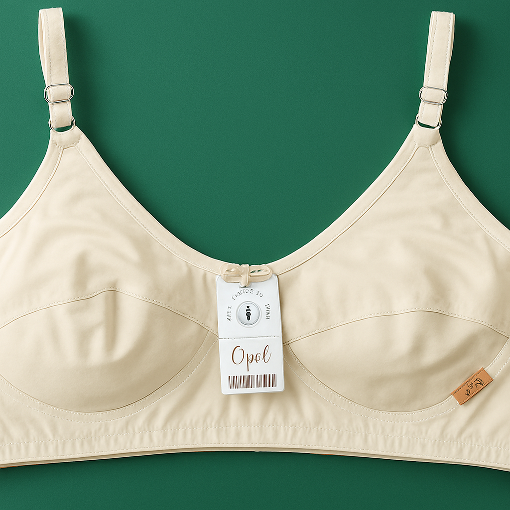 Jersey Soft Fabric Non-Padded Bra for Women – Plain Comfortable & Lightweight Everyday Wear Lingerie in Beige, Available Sizes 32 to 42 - Image 4