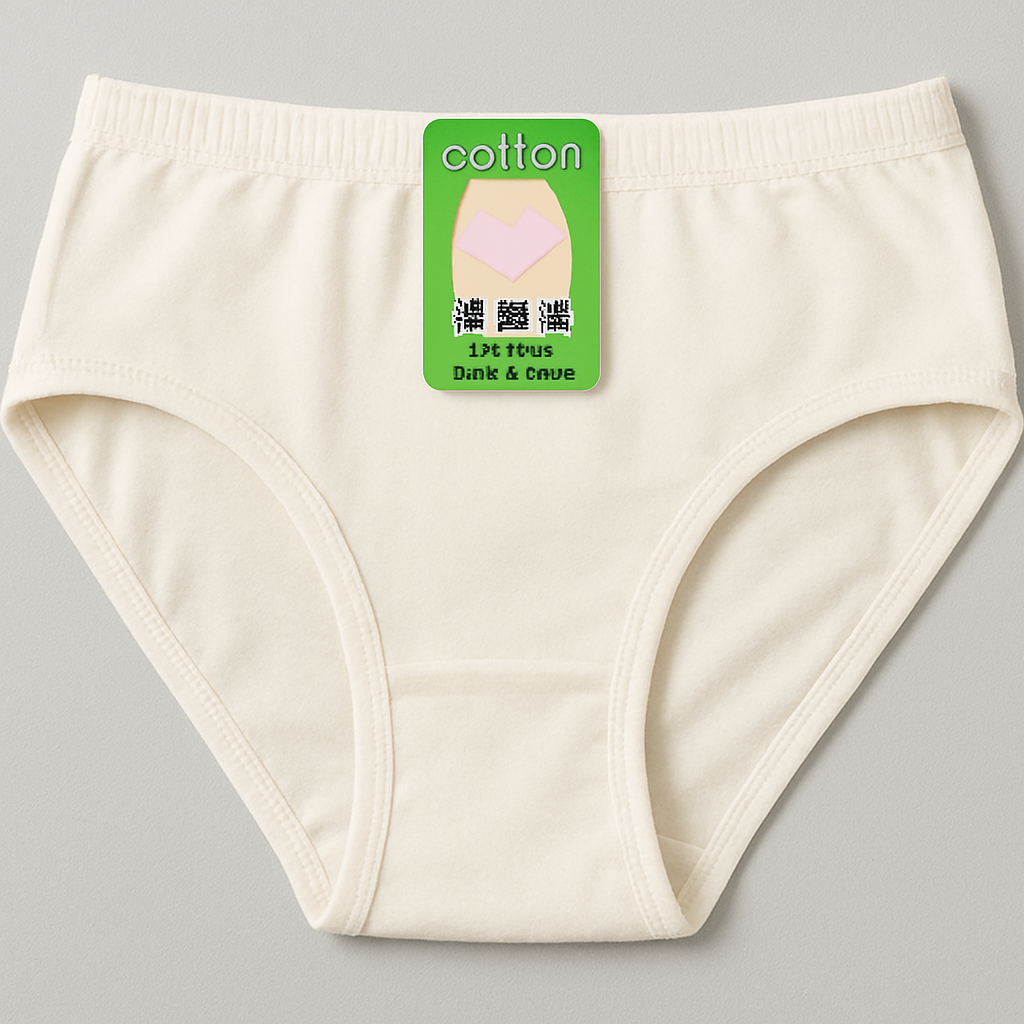 Jersey Plain Panties for Women – Soft, Comfortable & Lightweight Everyday Underwear, Available in Sizes S, M, L (Beige) - Image 4