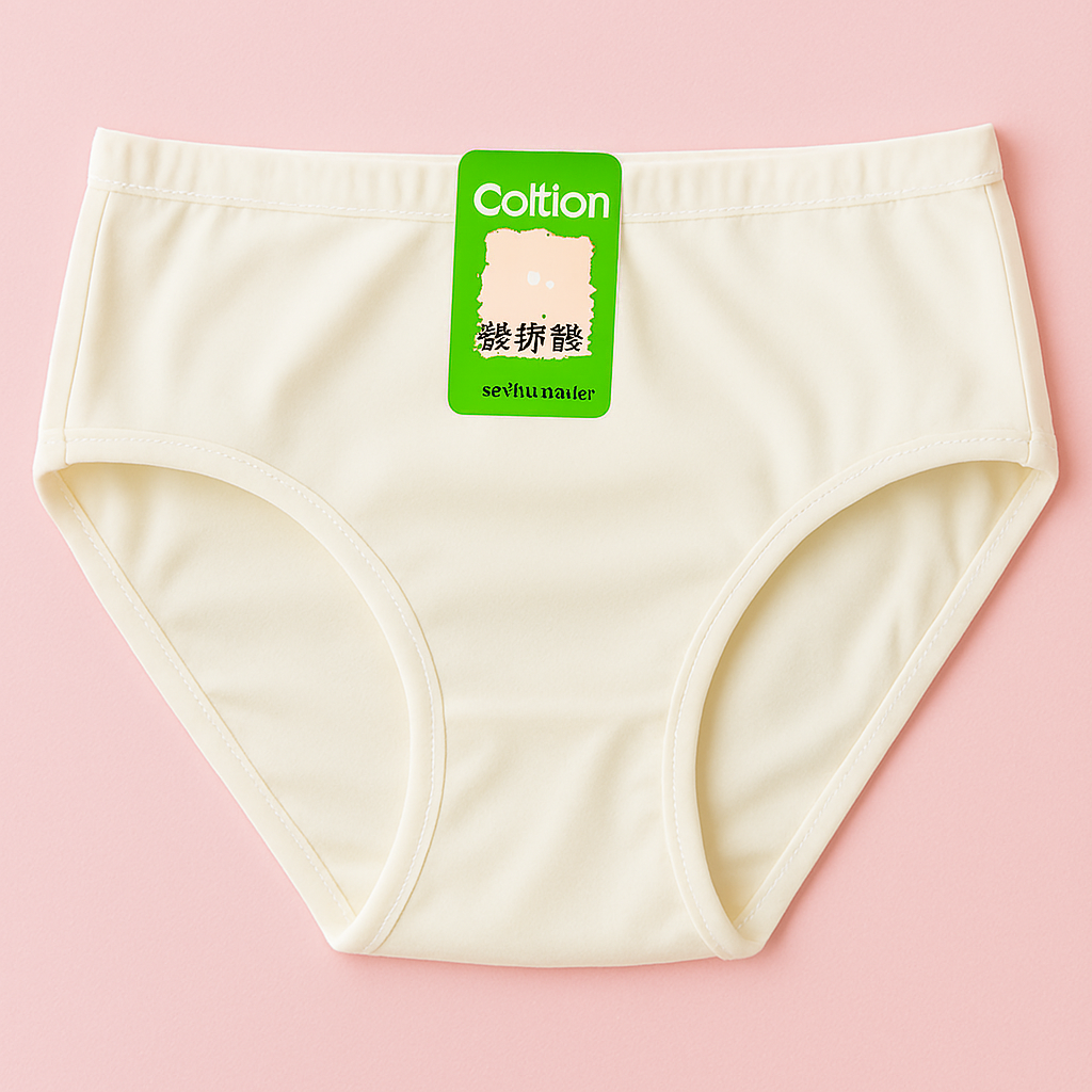 Jersey Plain Panties for Women – Soft, Comfortable & Lightweight Everyday Underwear, Available in Sizes S, M, L (Beige) - Image 3