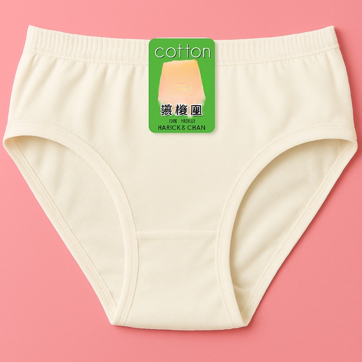 Jersey Plain Panties for Women – Soft, Comfortable & Lightweight Everyday Underwear, Available in Sizes S, M, L (Beige)