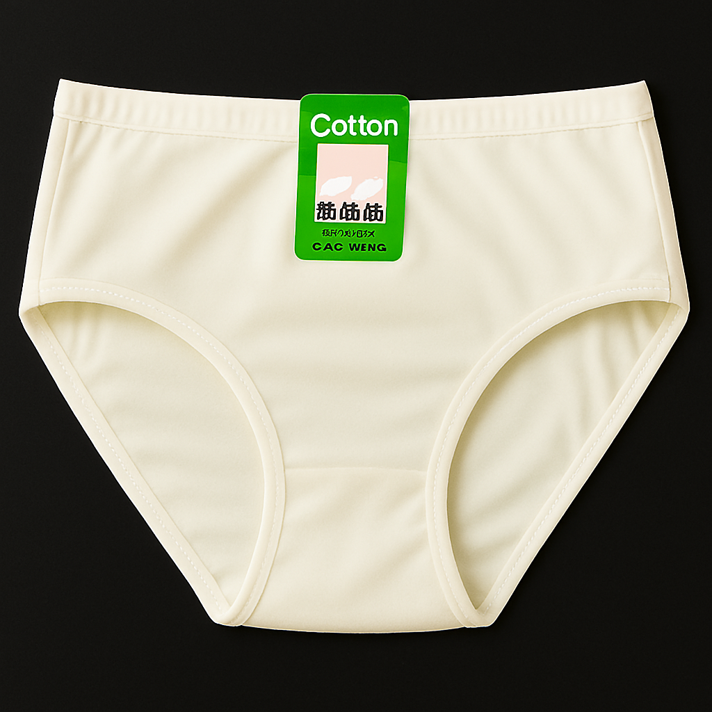 Jersey Plain Panties for Women – Soft, Comfortable & Lightweight Everyday Underwear, Available in Sizes S, M, L (Beige) - Image 2