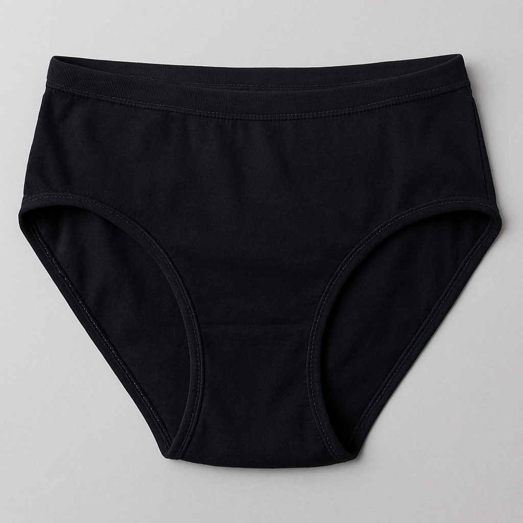 Malai Soft Fabric Underwear for Women – High Quality, Comfortable & Lightweight Everyday Panty in Black, Sizes S, M, L - Image 4