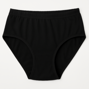 Malai Soft Fabric Underwear for Women – High Quality, Comfortable & Lightweight Everyday Panty in Black, Sizes S, M, L