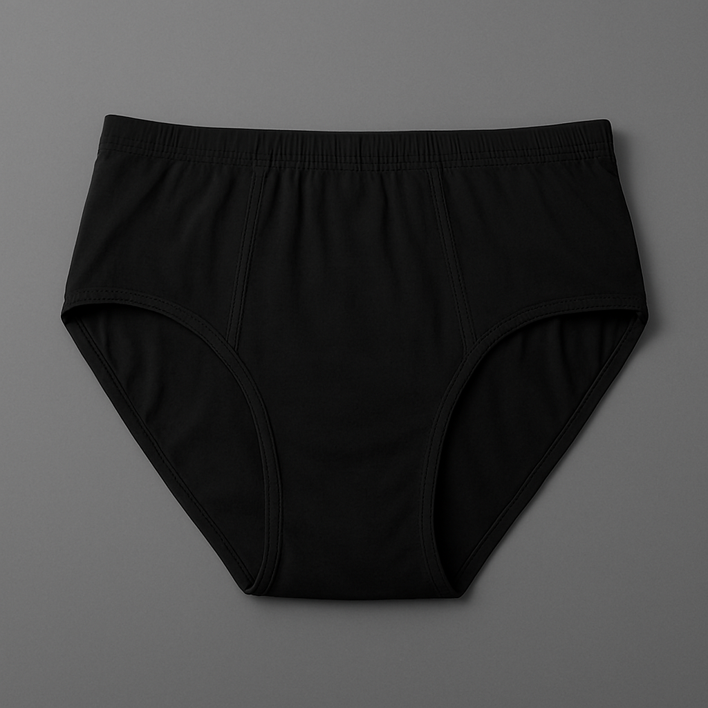 Jersey Plain Panty for Women – High Quality Soft & Lightweight Fabric, Black (S, M, L) - Image 2