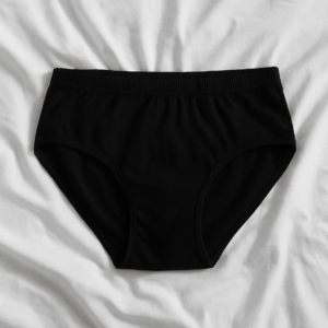 Jersey Plain Panty for Women – High Quality Soft & Lightweight Fabric, Black (S, M, L)
